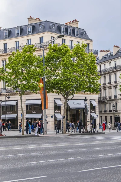 Paris França Maio 2019 Champs Elysees Champs Elysees Avenida Mais — Fotografia de Stock