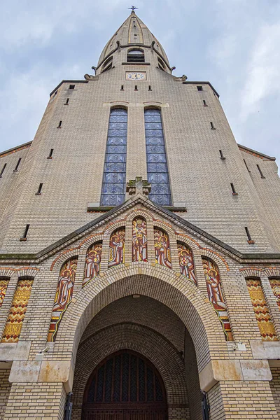 Ansicht Der Saint Leon Kirche Saint Leon Ist Eine Pfarrkirche — Stockfoto