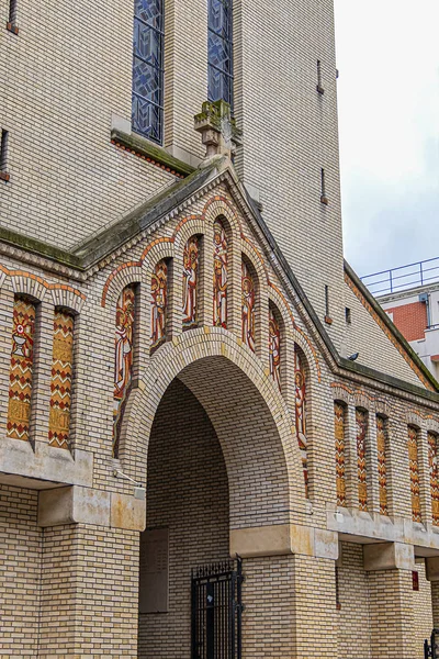 Utsikt Över Saint Leons Kyrka Saint Leon Församlingskyrka Som Ligger — Stockfoto