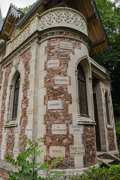 Port Marly Frankrijk Juni 2018 Chateau Alexandre Dumas Kasteel Monte — Stockfoto