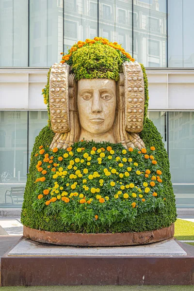 Elche Spain July 2019 Sculpture Lady Elche Dama Elche Most — ストック写真