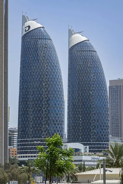 Dubai Emiratos Árabes Unidos Junio 2016 Arquitectura Moderna Dubai Dubai —  Fotos de Stock