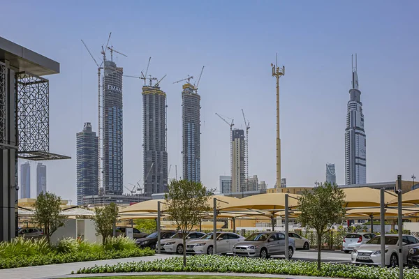 Dubaj Spojené Arabské Emiráty Června 2016 Moderní Architektura Dubaj Dubaj — Stock fotografie