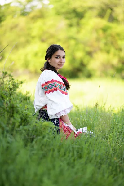 Slovakiska Folklore Slovakiska Folklore Dansare — Stockfoto