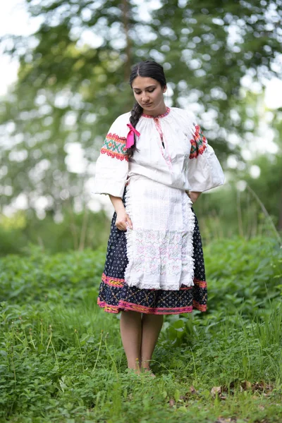 Slovakian Folklore Slovakian Folklore Dancer — Stock Photo, Image