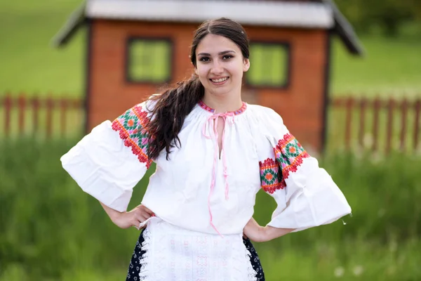 Slovakian Folklore Folklore Dancer — Stock Photo, Image