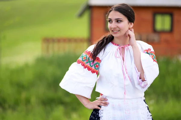 Szlovák Folklór Folklór Táncos — Stock Fotó