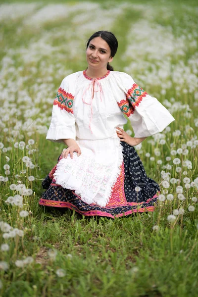 Slovakiska Folklore Folklore Dansare — Stockfoto