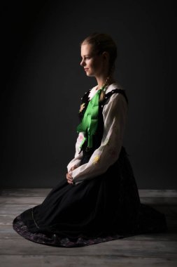 Slovakya folkloru. Geleneksel kıyafet.