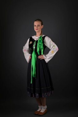 Slovakya folkloru. Geleneksel kıyafet.