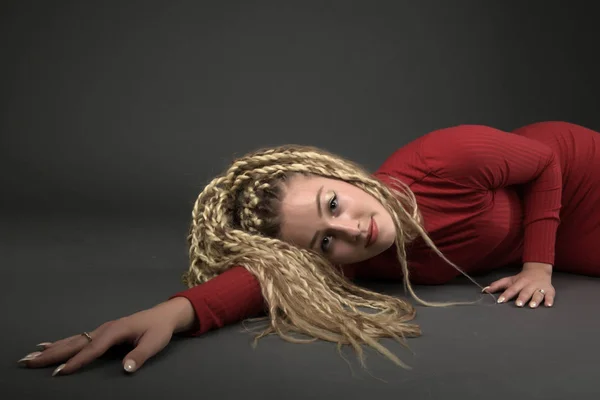 Sexy Mujer Bailando Dancehall — Foto de Stock