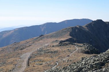 Dağların güzel manzarası