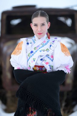 Slovakya folkloru. Geleneksel kıyafet
