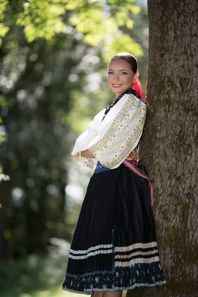 Slovak Halk Dansının bir parçası. Slovakça folklor.