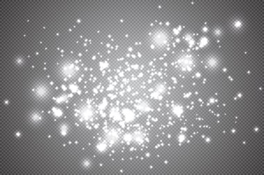 arka plan aydınlatmalı bir gerçek flaş lens ile gerçek toz parçacıklarının. parlak ışıklar. Soyut şenlikli vintage ışıklar defocused. Noel ve Yılbaşı tatil.