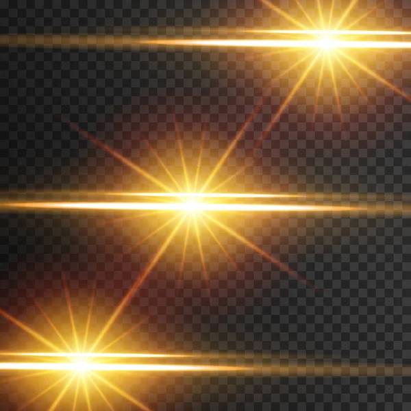 Ljuseffekt Glöd Stjärniga Blixtrade Paljetter Abstrakta Utrymme Bakgrund Flash Highlight — Stock vektor