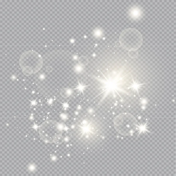 Cadre Lumineux De Luciole Rose Superposition De Sorts De Particules D' étoiles Sur Fond Transparent Avec Espace Sombre Illustration D'effet  Vectoriel De Bordure De Bokeh De Lumière D'étoile Fluorescente étincelle De  Paillettes Magiques