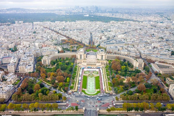 Париж Франція Жовтня 2013 Пташиного Польоту Над Містом Верхньої Частини — стокове фото
