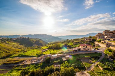 Caltagirone, Sicilya güzel sahne