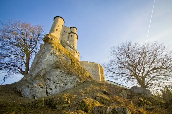 Paisaje Rocoso Polonia Ruta Turística Los Nidos Águila Entre Cracovia —  Fotos de Stock