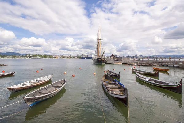 Ein Hafen Oslo Norwegen — Stockfoto