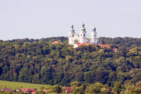 Kościół Wniebowzięcia Kraków Polska — Zdjęcie stockowe