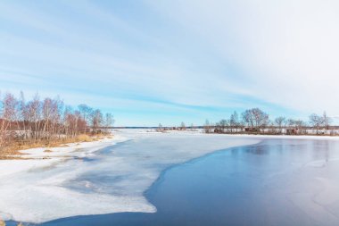 Finlandiya'da bir manzara