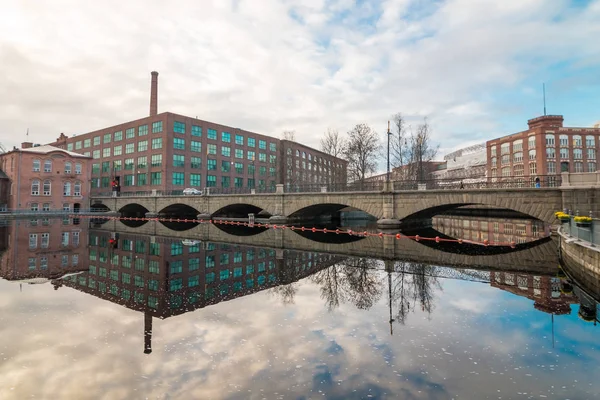 Tampere Finland April 2016 Industriële Gebouwen Tampere Finland — Stockfoto