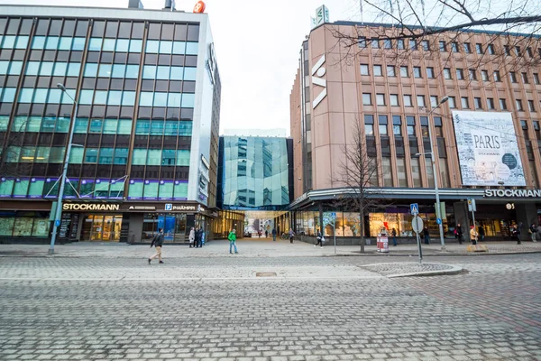Tampere Finlandia Kwietnia 2016 Budynki Przemysłowe Tampere Finlandia — Zdjęcie stockowe