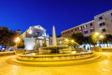 Anzio'da gün batımı, İtalya