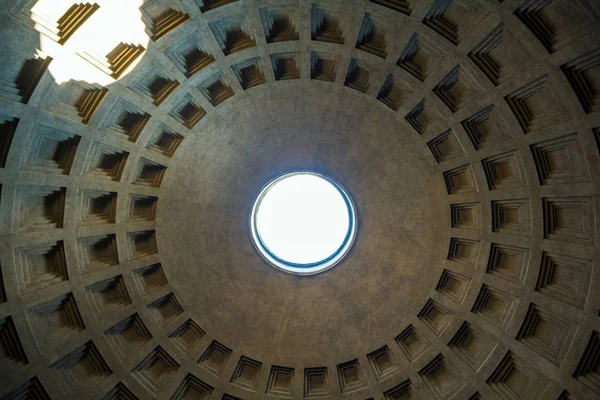 ローマ イタリア 2019年3月03日 パンテオンのドームの内部 — ストック写真