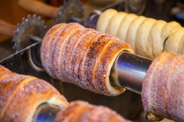 Trdelnik, Prag'daki tipik çek hamur işleri