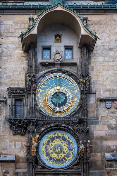 Prag eski Belediye Binası ve Astronomik Saat'in Orloj, eski şehir Meydanı Prag, Çek Cumhuriyeti