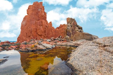 Arbatax, Sardunya ünlü Rocca Rossa (kırmızı Rock)