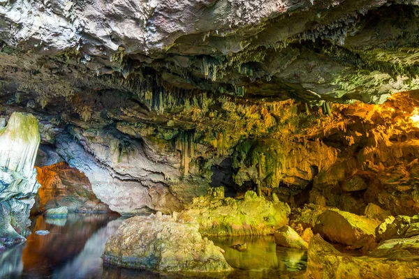 Grotte Nettuno Cerdeña Italia Junio 2017 Vista Panorámica Cueva Neptuno —  Fotos de Stock