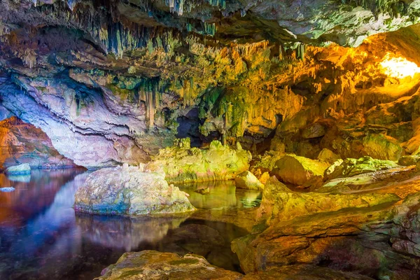 Grotte Nettuno Cerdeña Italia Junio 2017 Vista Panorámica Cueva Neptuno —  Fotos de Stock