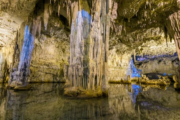 Grotte Nettuno Cerdeña Italia Junio 2017 Vista Panorámica Cueva Neptuno —  Fotos de Stock