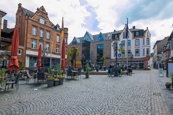 Boppard Almanya Mayıs 2018 Ren Nehri Ndeki Ünlü Popüler Wine — Stok fotoğraf