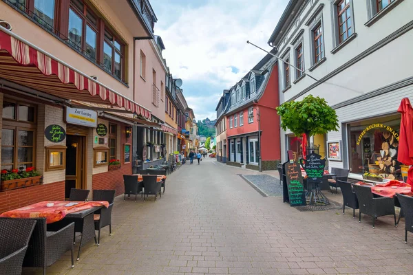 Boppard Németország Május 2018 Híres Népszerű Bor Falu Boppard Rajna — Stock Fotó