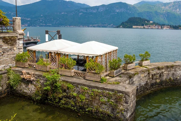Férias Itália Uma Visão Lago Mais Bonito Itália Varenna Lago — Fotografia de Stock