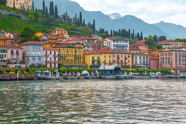 Prachtige Lago Como Panorama Van Stad Bellagio Noord Italië Lombardije — Stockfoto