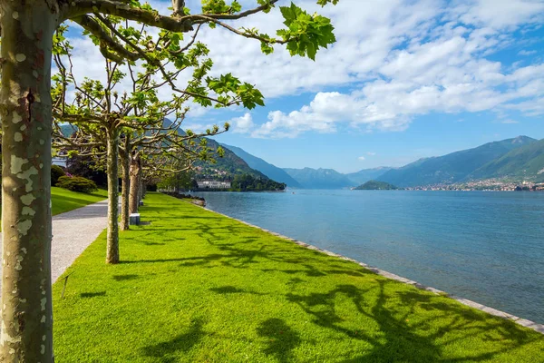 Villa Melzi Seus Jardins Perto Bellagio Famoso Lago Italiano Como — Fotografia de Stock