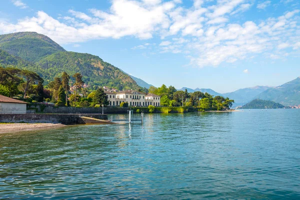 Vakantie Italië Uitzicht Het Mooiste Meer Van Italië Lago Como — Stockfoto