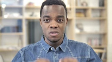 Screaming Sinirli Afrikalı Man