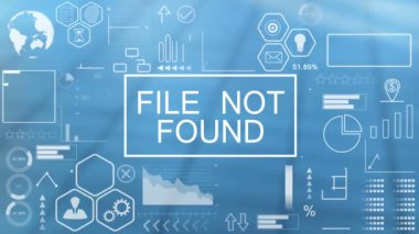 Dosya Bulunamadı, Canlandırılmış Tipografi