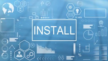 Yükleme, Animasyonlu Tipografi