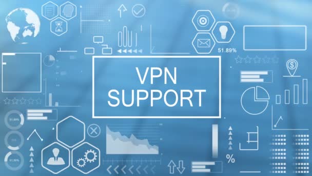 VPN 지원 , Animated Typography — 비디오