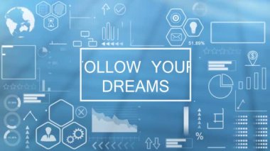 Hayallerinizi Takip Edin, Animasyon Lu Tipografi