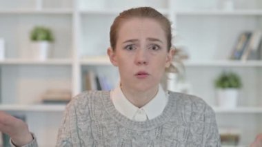 Öfkeli Genç Kadın 'ın Portresi 