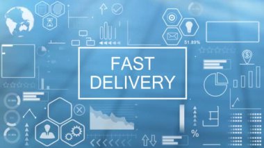 Hızlı teslimat, Animasyon Tipografisi